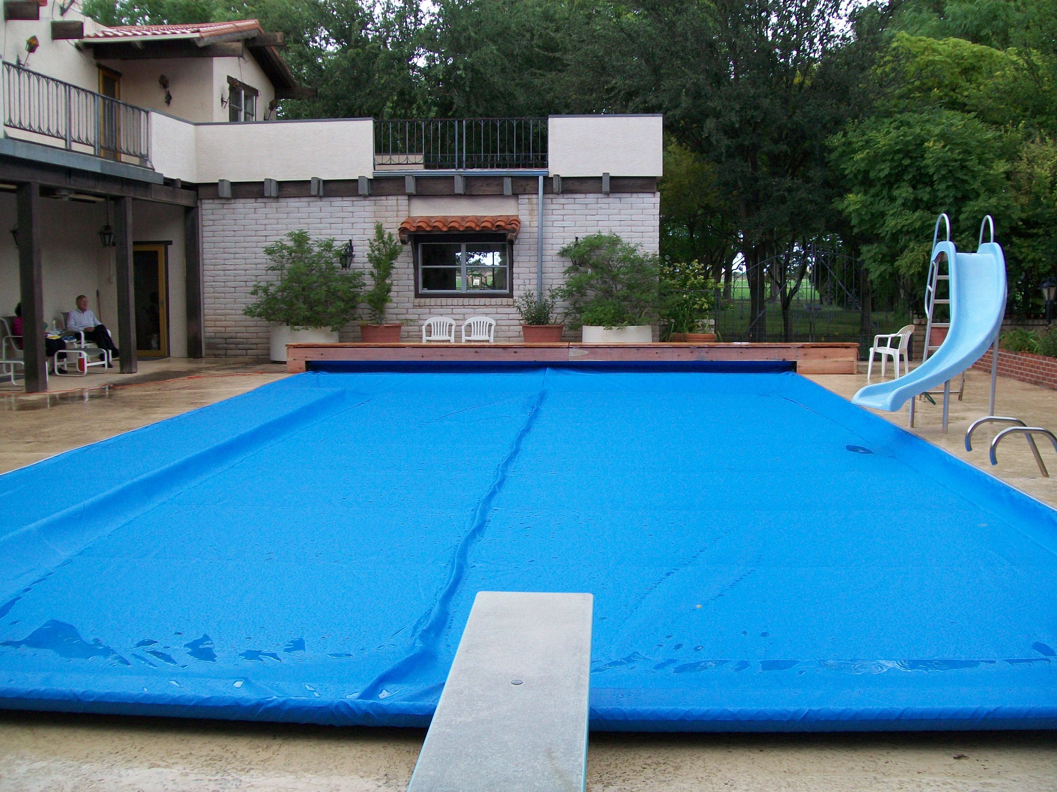 Pool cover bench and components
